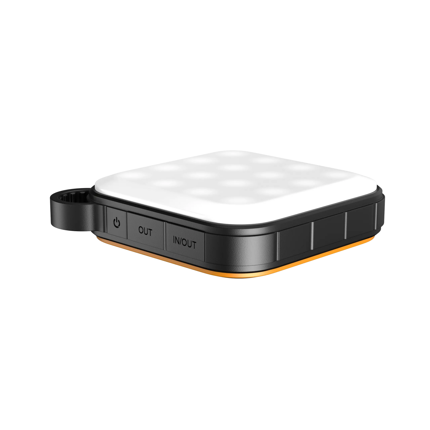 RUGD Power Brick I - Multi-functional camping power bank with SOS light and USB ports.
