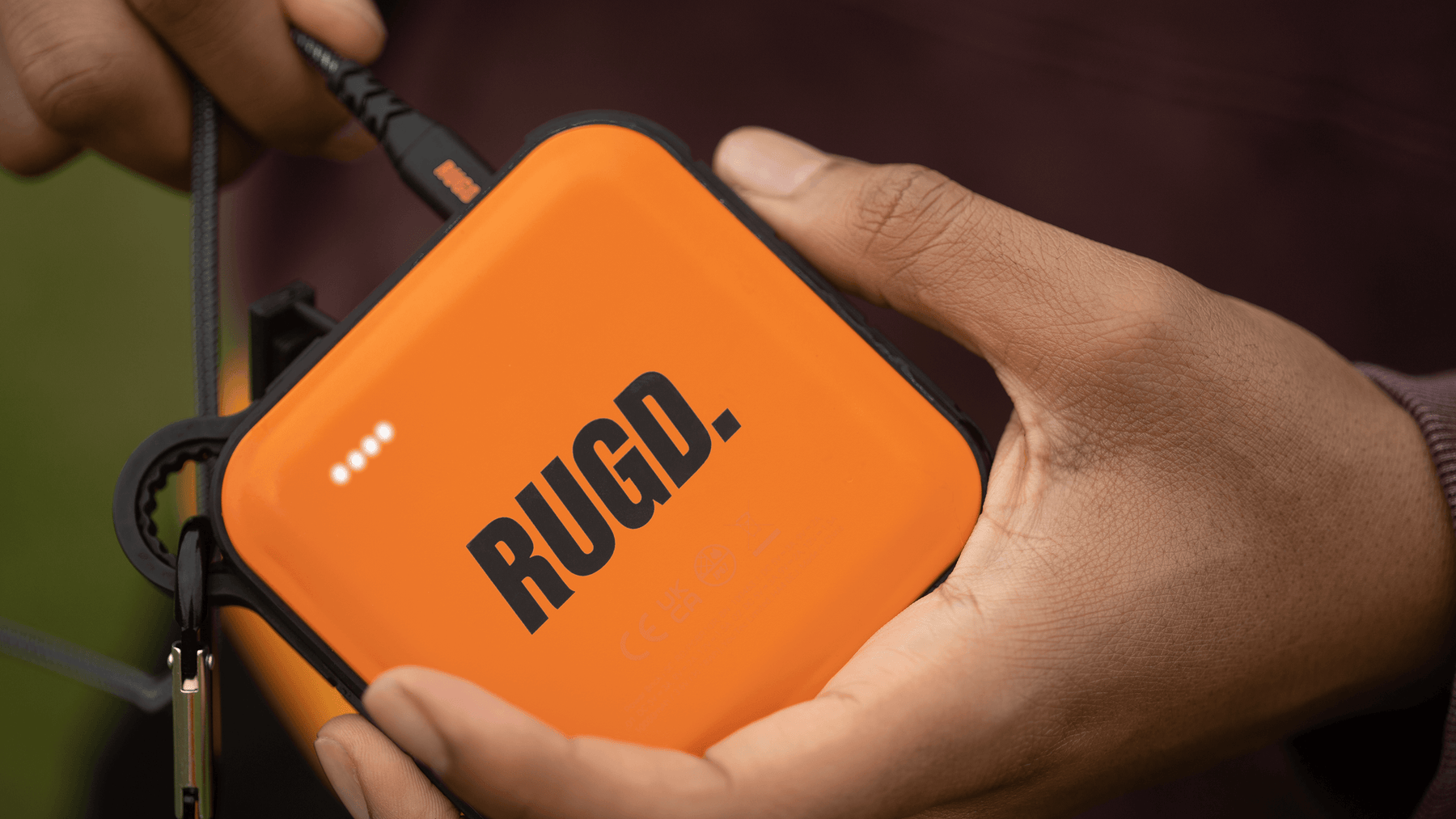 RUGD Power Brick vs Standard Power Brick