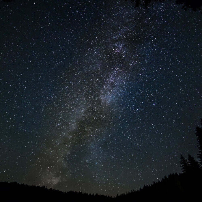 Milky way majesty at stargazing campgrounds
