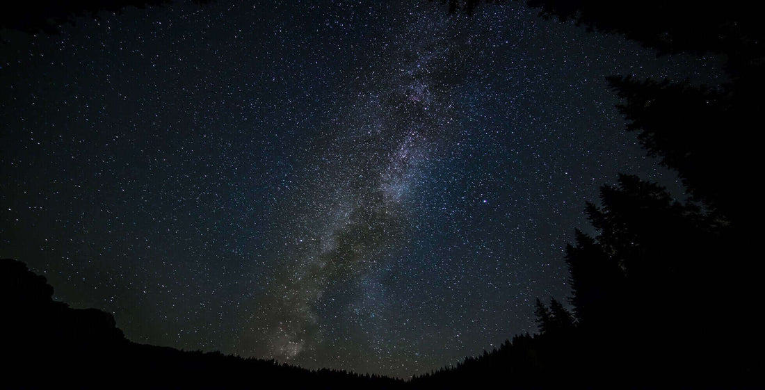 Stunning Milky Way view from a dark sky campsite in the UK, ideal for stargazing enthusiasts and astronomy lovers.