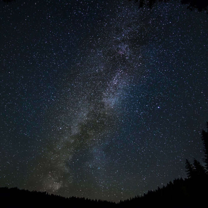 Stunning Milky Way view from a dark sky campsite in the UK, ideal for stargazing enthusiasts and astronomy lovers.