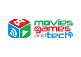 Movies games and tech logo