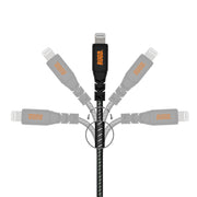 Rhino Power Lightning MFi to USB-C Charging Cable
